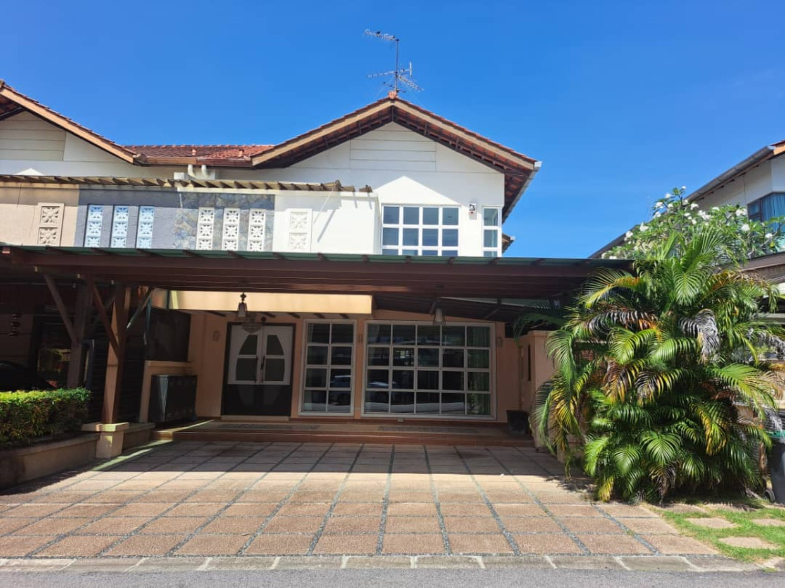Front exterior of the property